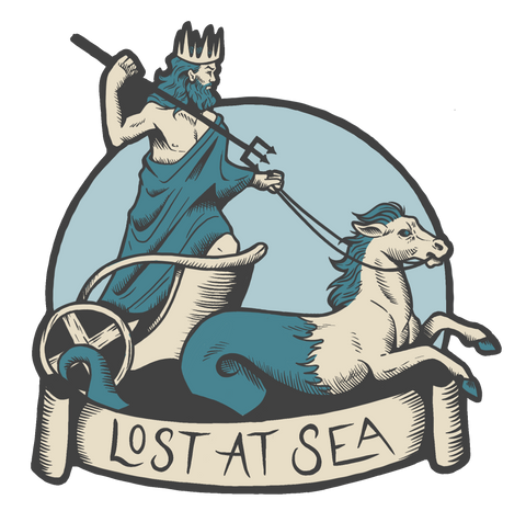 Lost At Sea Enamel Pin